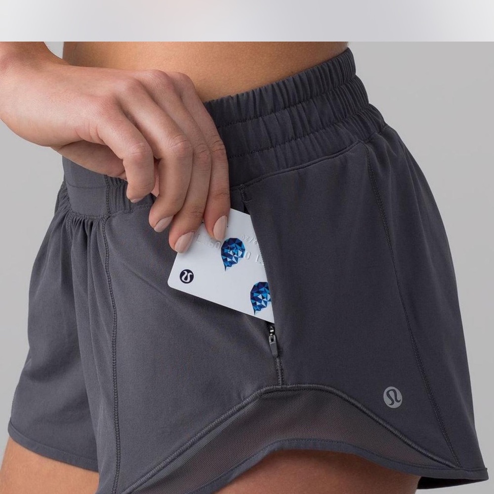 lululemon athletica Women's Charcoal Athletic Shorts